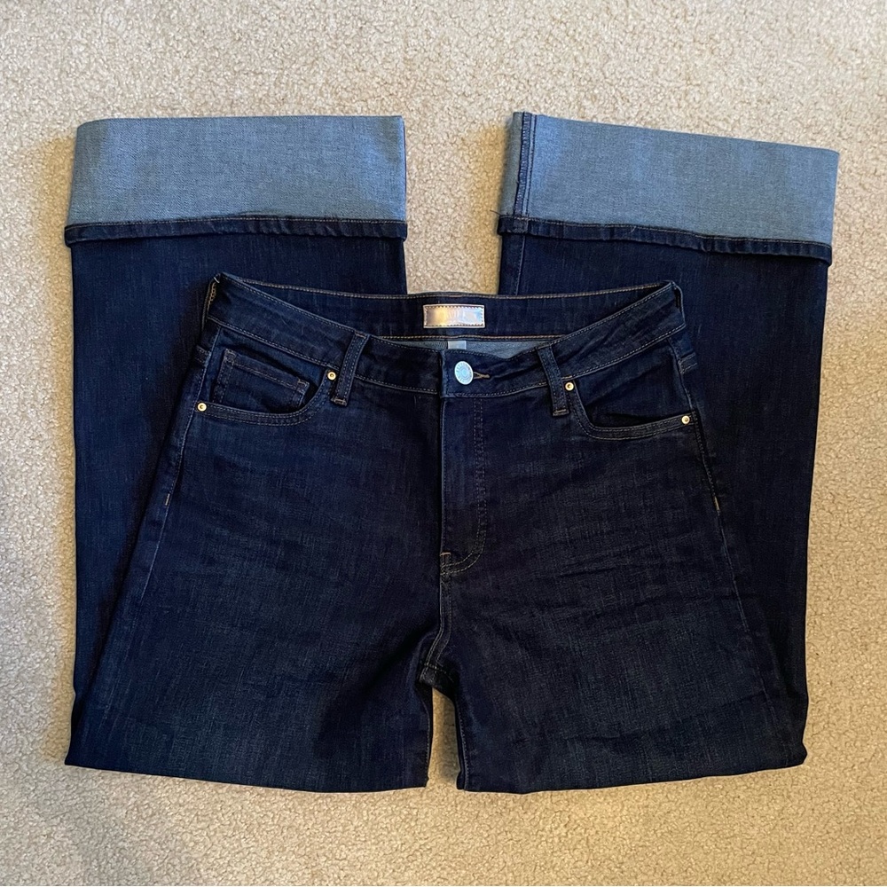 Kut from the Kloth Dark Blue Cropped Jeans - Picture 2 of 5